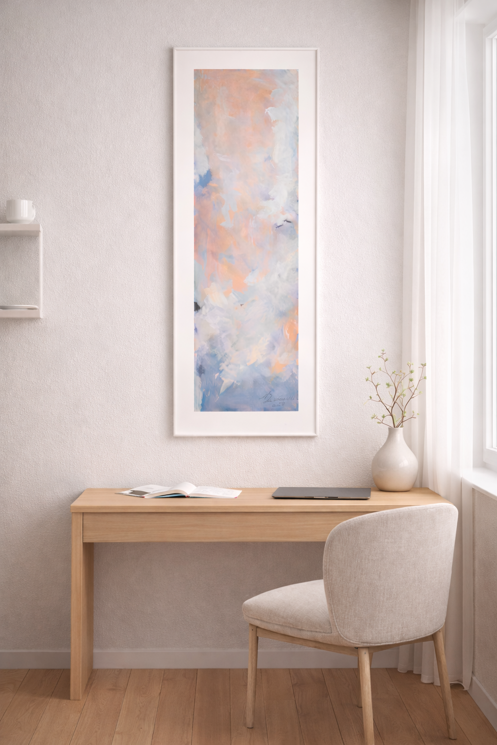 Wanderlust fine art print in a room setting - Stillpower Limited Edition Series I